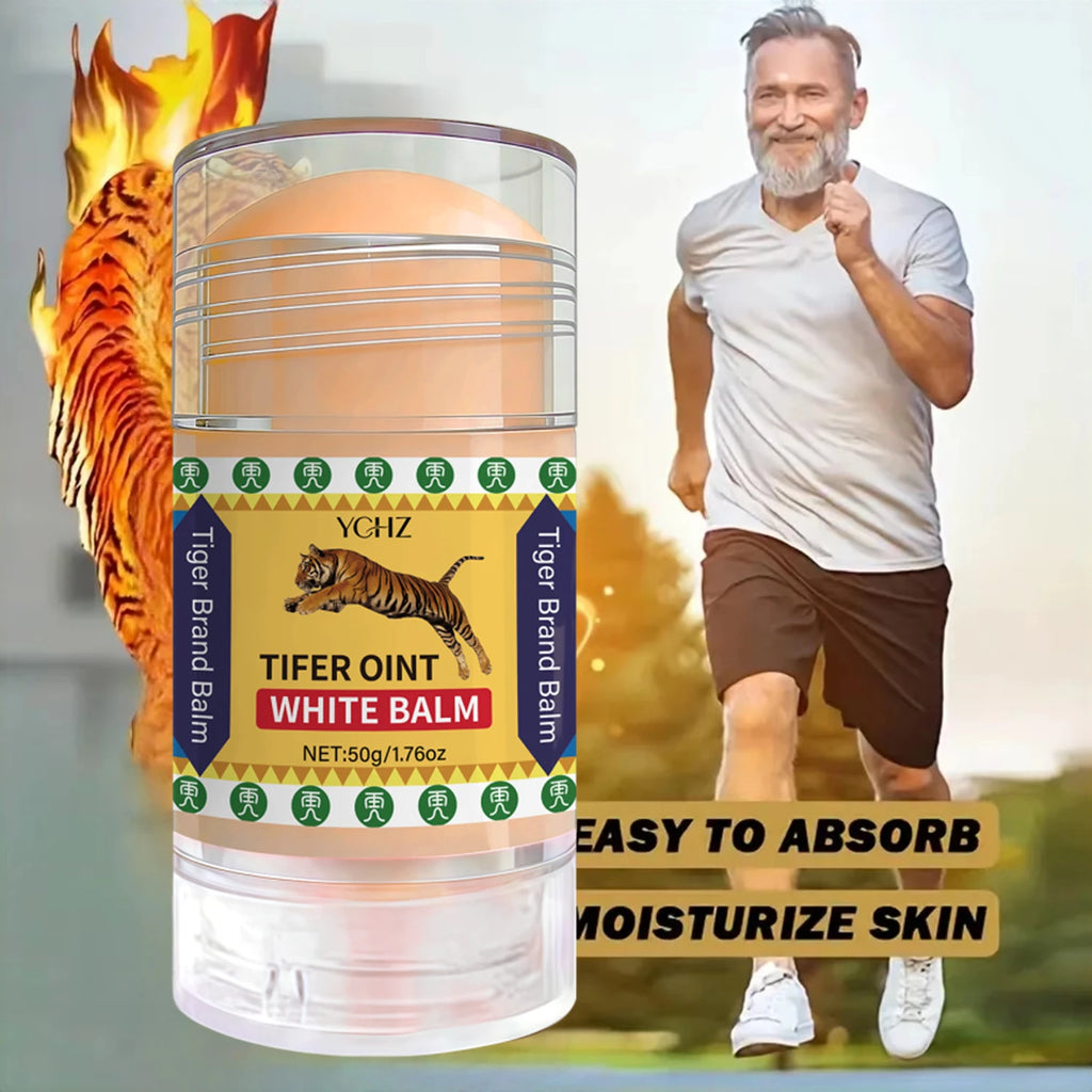 Tiger Body Massage Cream Stick – Vitamin E & Olive Oil, 50g