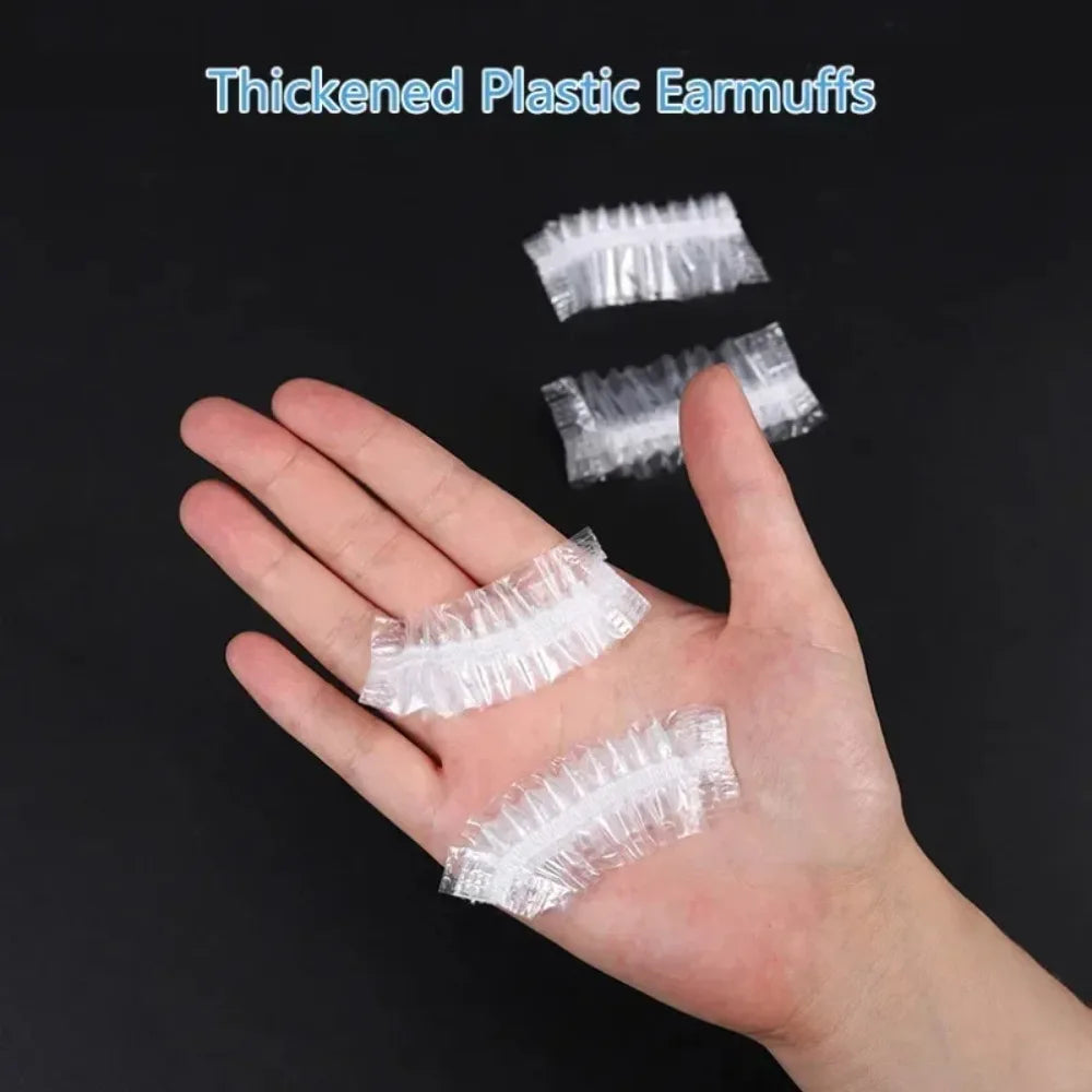 Disposable Ear Covers for Hair Dyeing & Shower – 50/100 Pcs