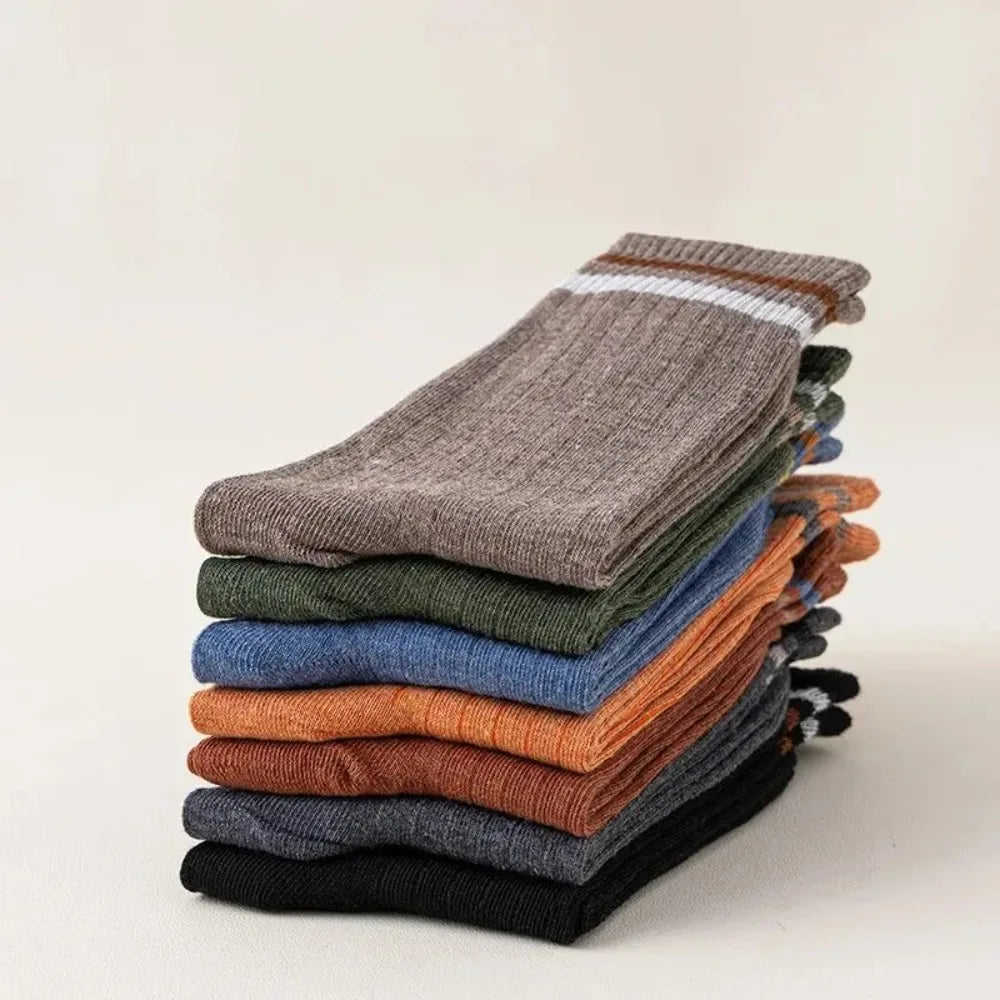 5-Pack Moisture-Wicking Crew Sports Socks | Breathable Comfort