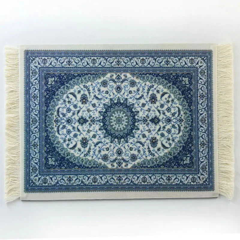 Persian Carpet Mouse Pad – Anti-Slip Rubber Gaming Mat 18×26cm