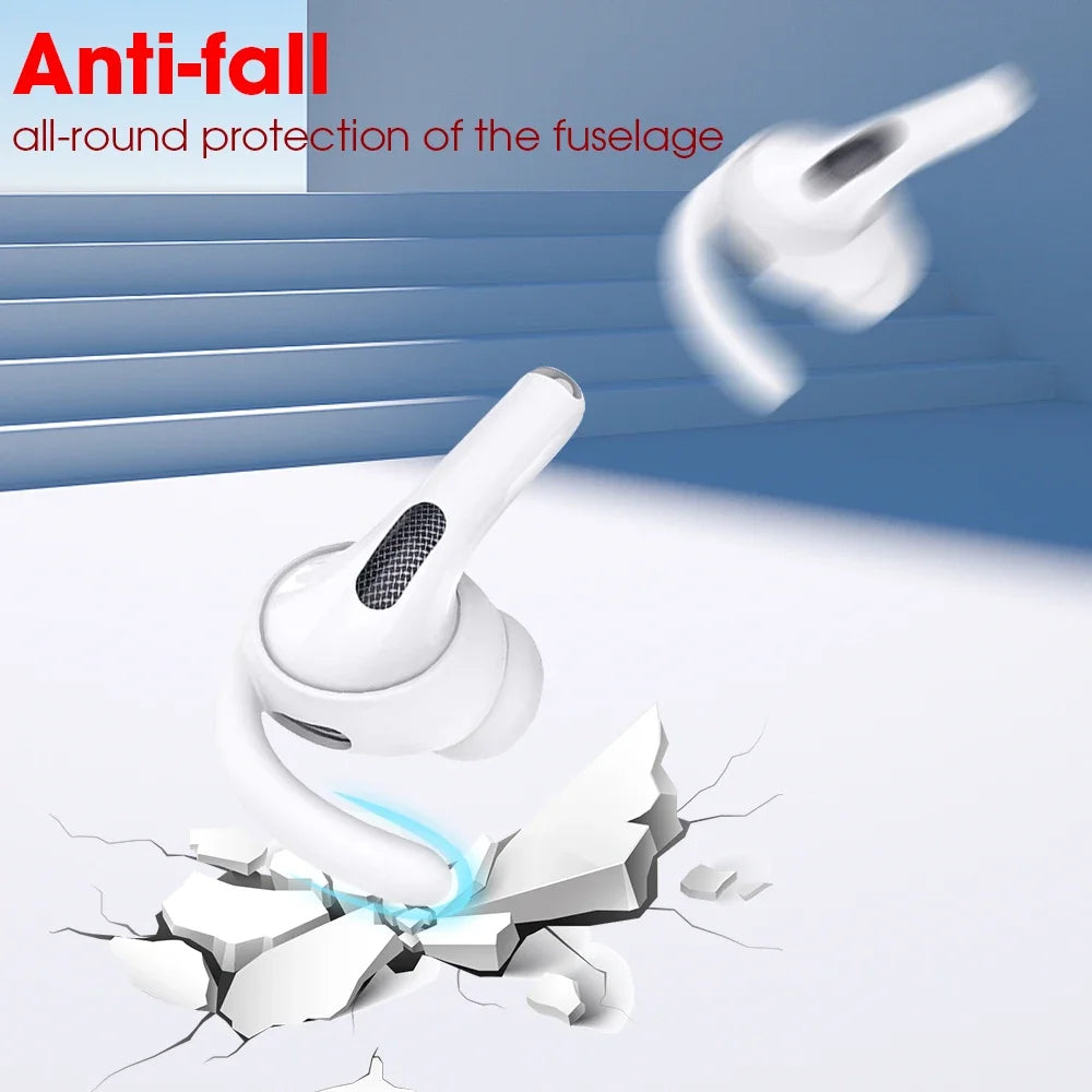 Silicone Anti-Slip Ear Hooks for AirPods Pro | Secure Earhook