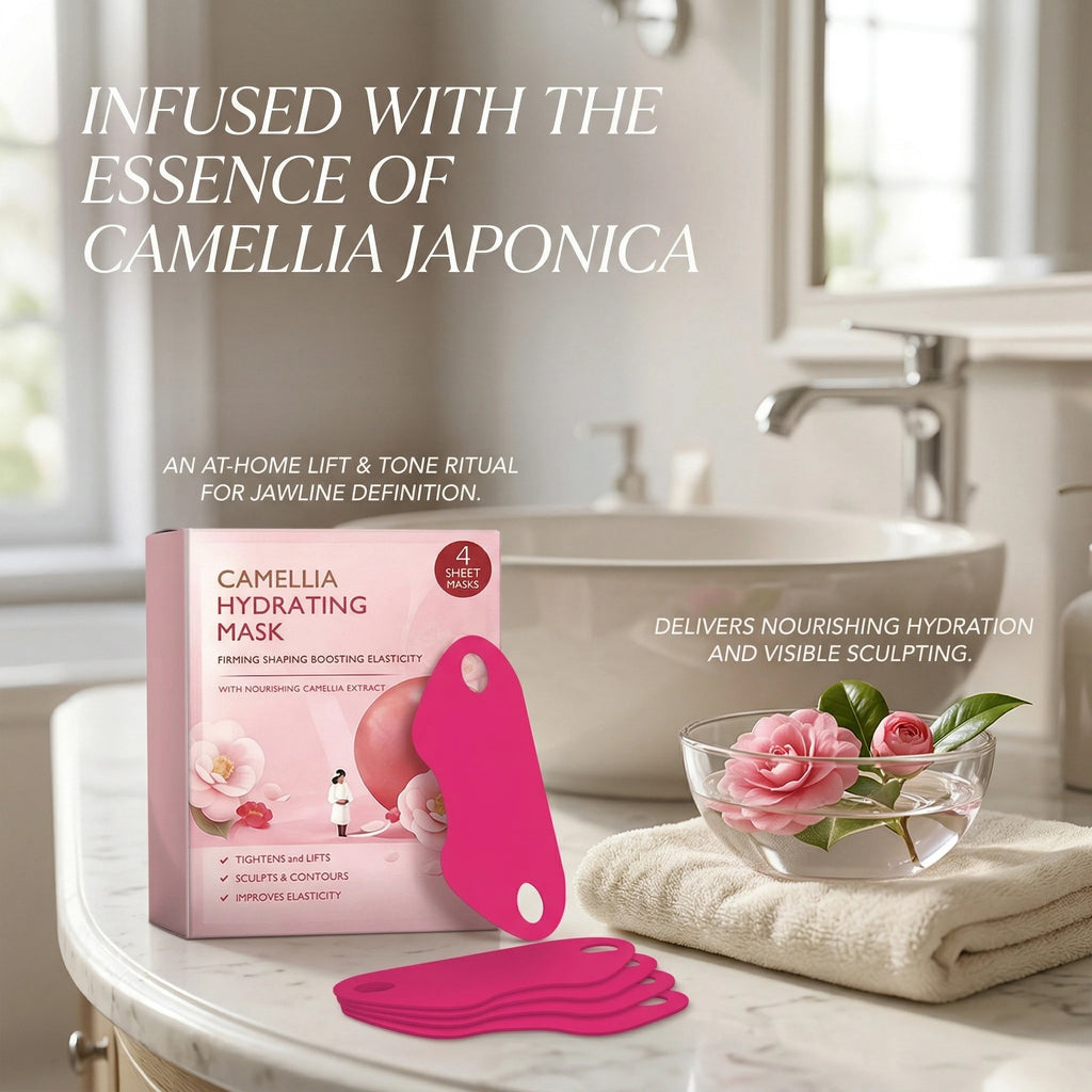 Camellia Hydrating Jawline Firming Mask | V-Shape Face Lift