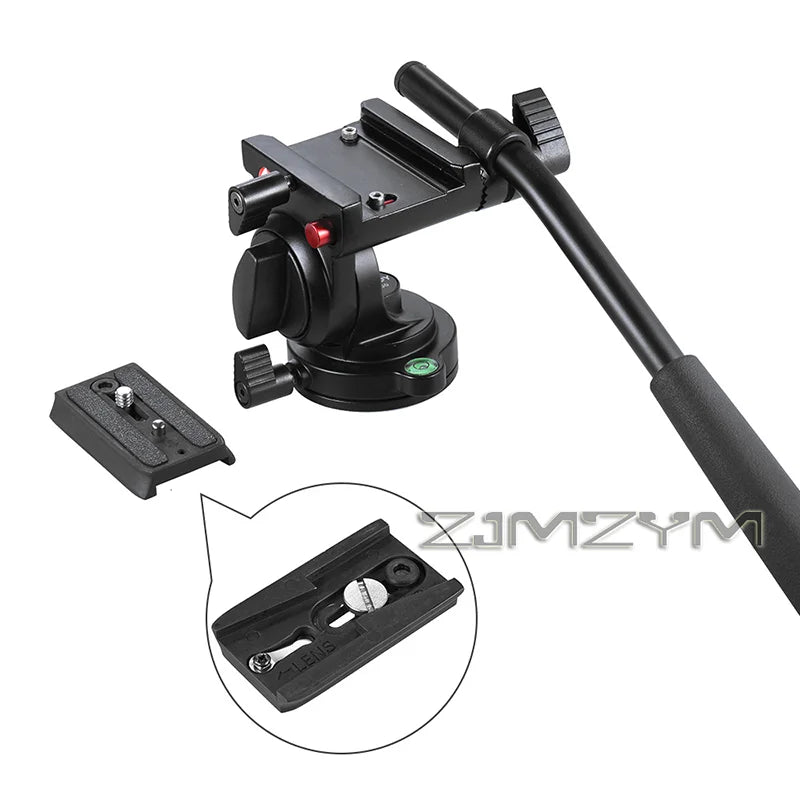 ZJMZYM KH-6750 Panoramic Hydraulic Fluid Video Tripod Head
