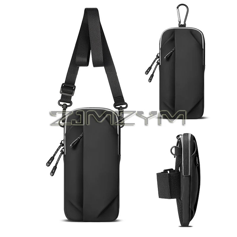 Waterproof Running Armband Phone Bag – Fits Up to 6.8"