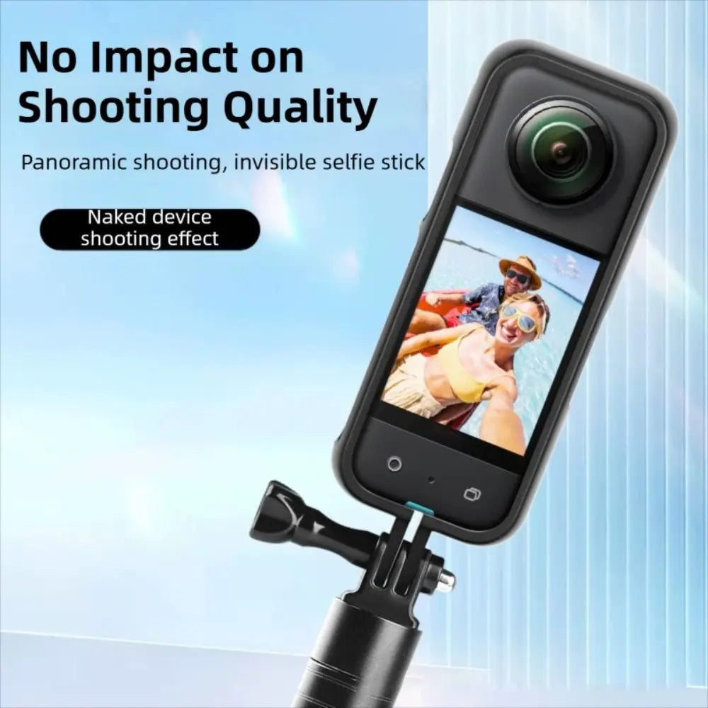 PC Frame Cage for Insta360 X4 & X5 | 1/4 Screw Mount