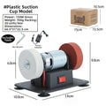 Mini Bench Grinder – Dual Wheel Variable Speed Electric