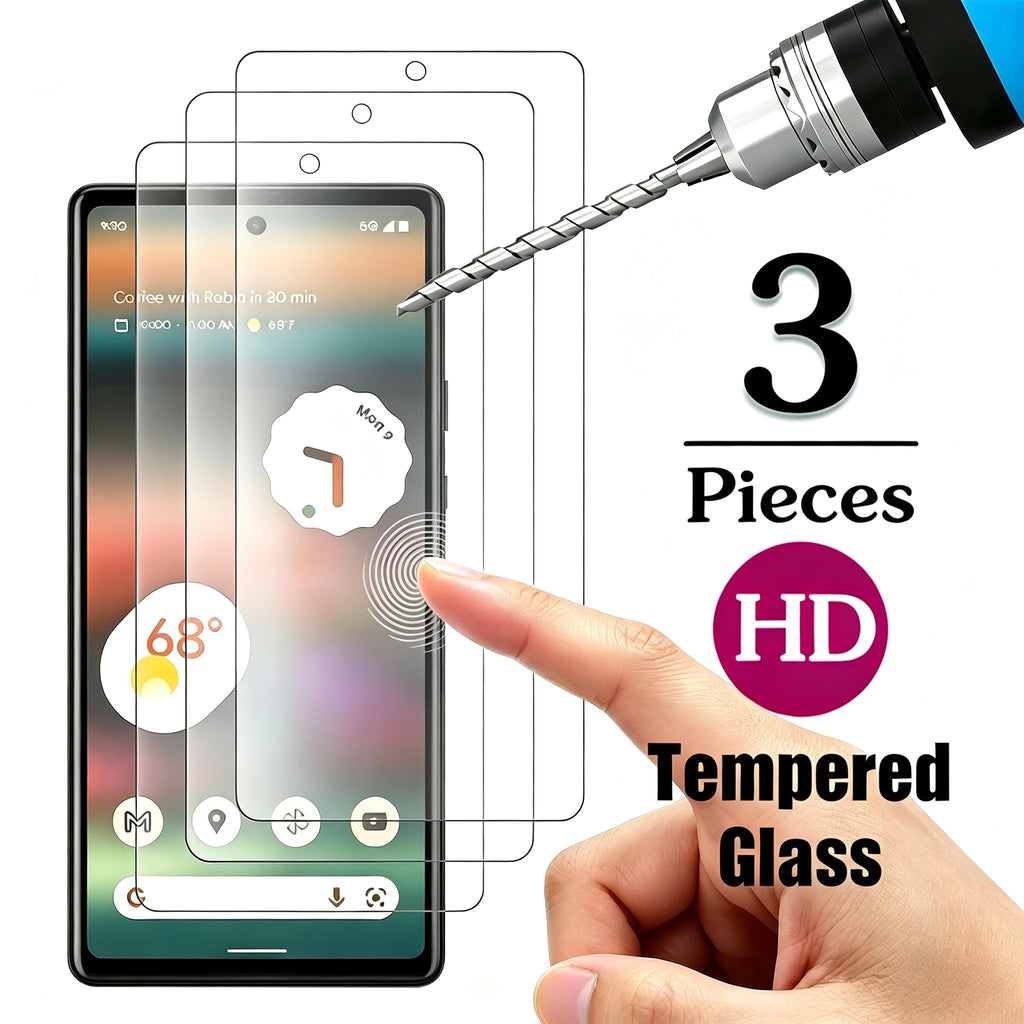9H Tempered Glass Screen Protector – Google Pixel 9 & 10