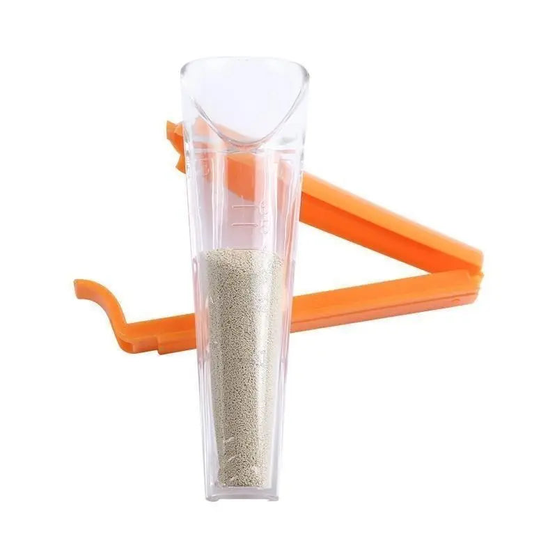 Yeast Measuring Cup with Sealing Clip – 1–6g Baking Tool