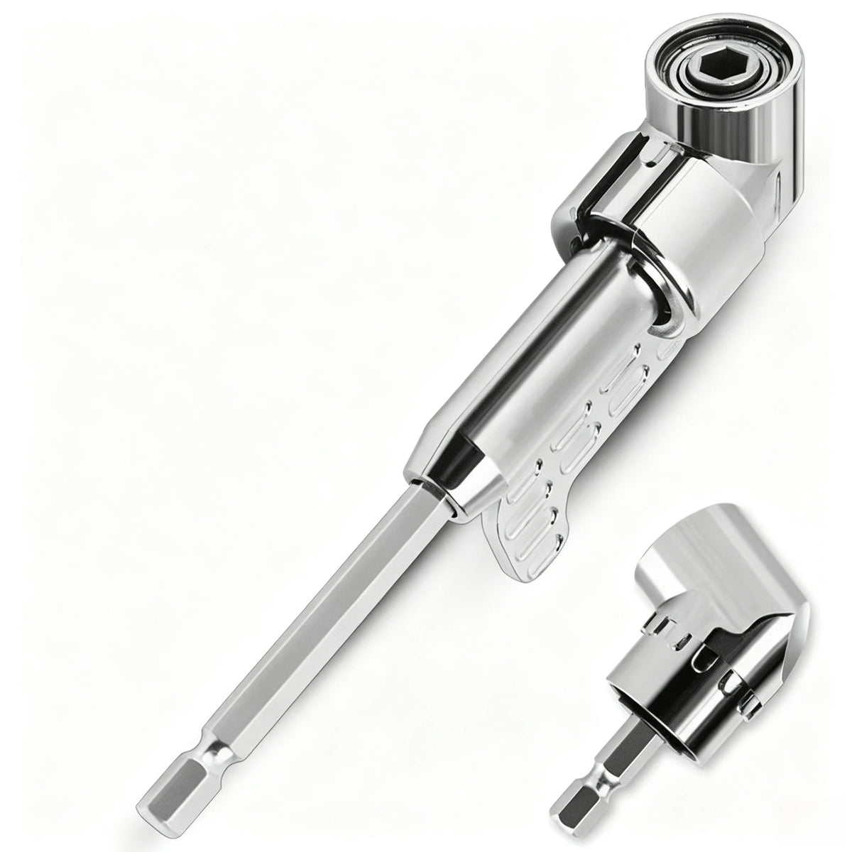 105° Right Angle Drill Bit Adapter | 1/4" Hex Shank