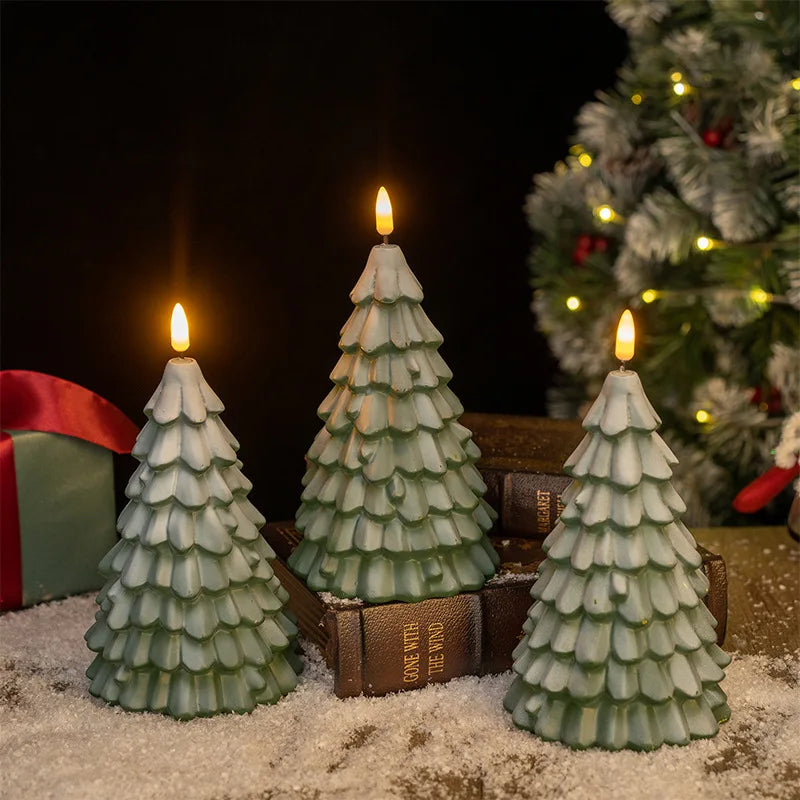 Christmas Tree Night Light – Festive Bedside Atmosphere Lamp