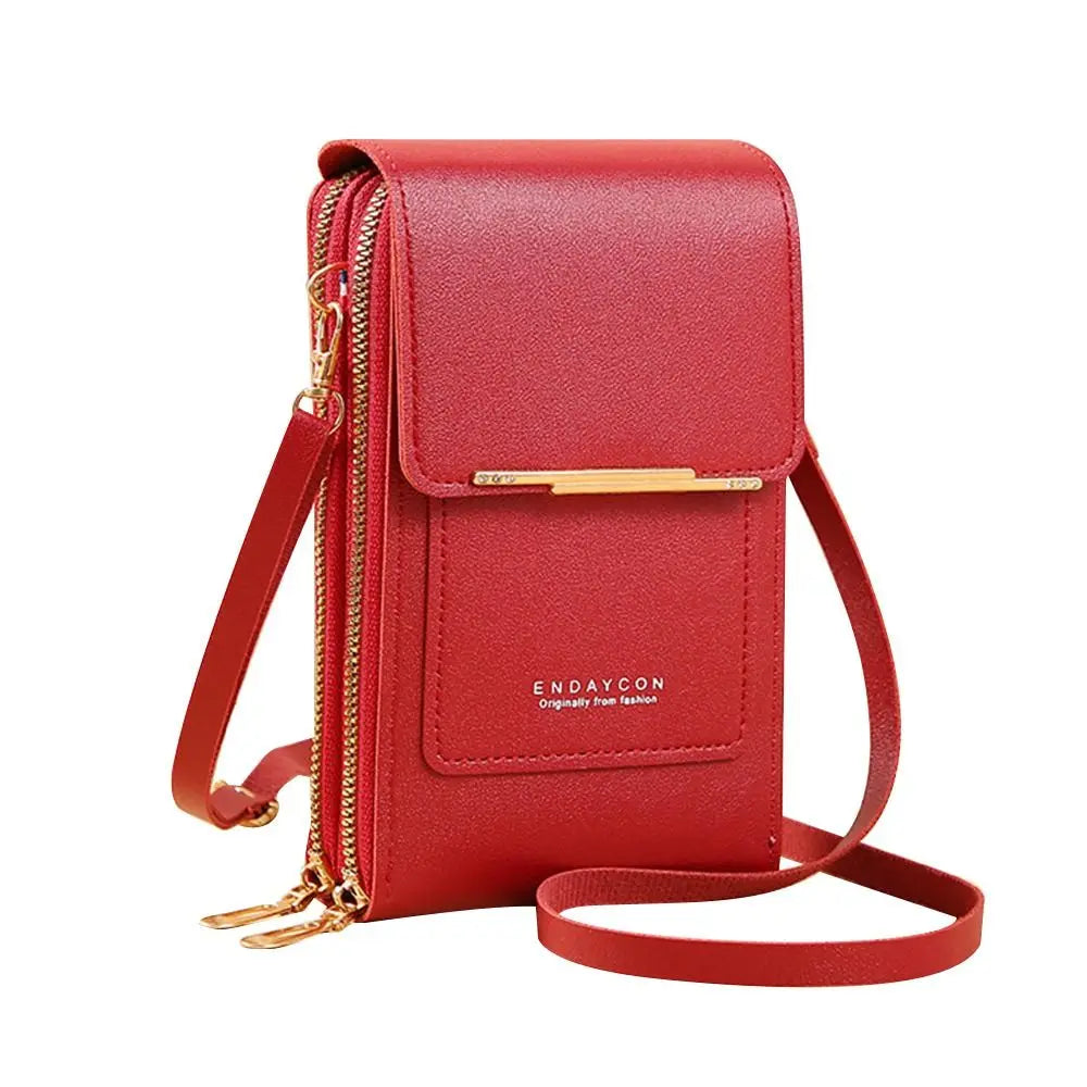 Women's RFID Touch Screen Crossbody Phone Bag | Travel Purse