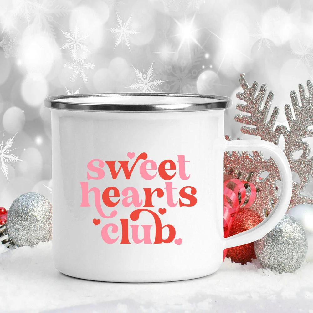 "You Make Me Melt" Enamel Mug – Valentine's Day Gift