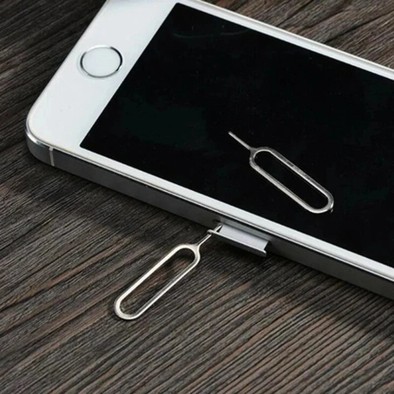 Metal SIM Card Eject Pin Tool – Universal iPhone Samsung iPad