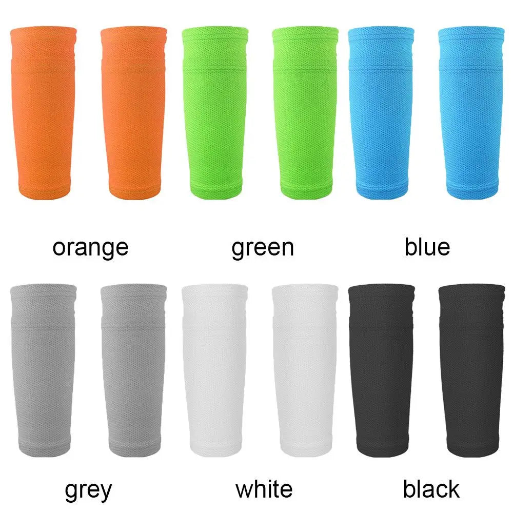 Breathable Football Shin Guard Sleeves | Soccer Instep Socks