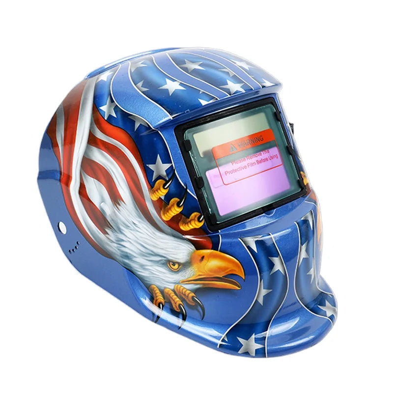 Solar Auto-Darkening Welding Helmet – CE Certified Wide View
