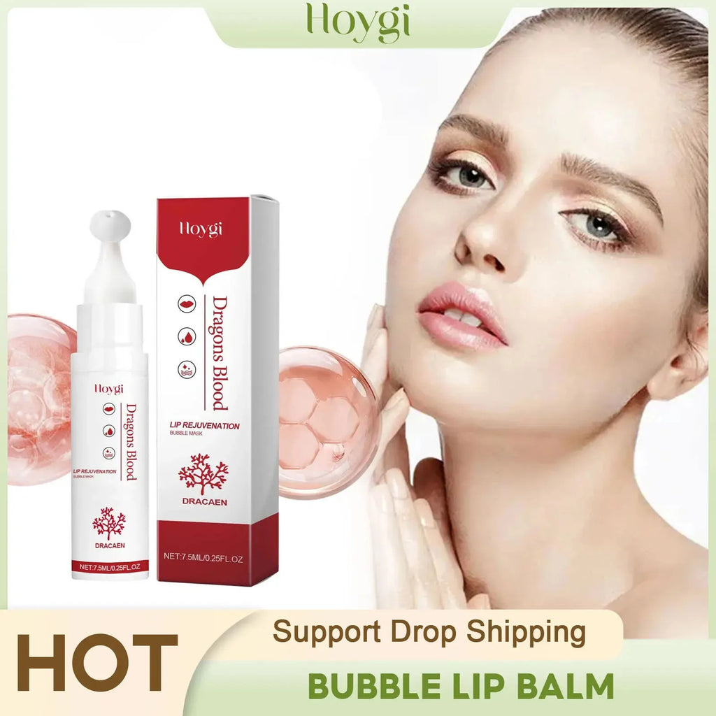 Hoygi Bubble Lip Mask – Exfoliating & Moisturizing Lip Cream