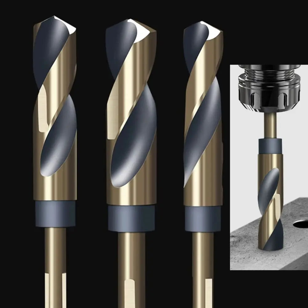 HSS Cobalt Twist Drill Bit 12mm–20mm Reduced Round Shank