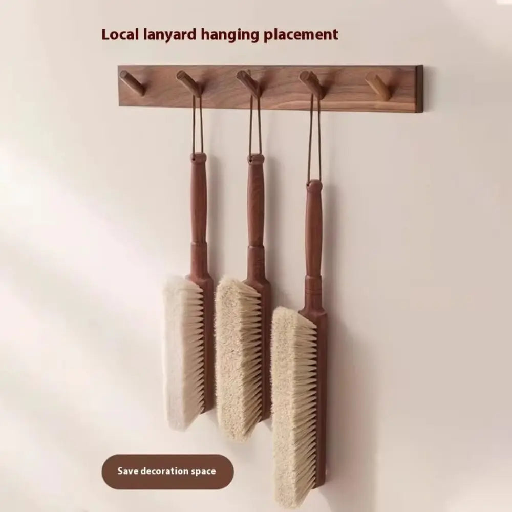 Soft Bristle Beech Wood Bed & Sofa Brush – Long Handle