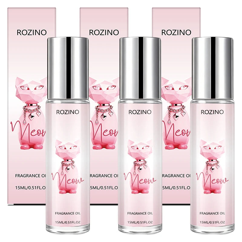 ROZINO Jasmine Gardenia Roll-On Perfume Oil | Alcohol-Free 15ml