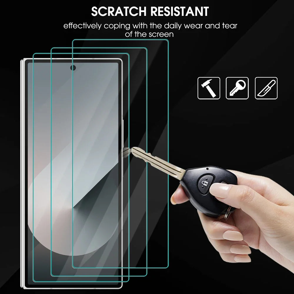 9H Tempered Glass Screen Protector – Samsung Galaxy Z Fold 6