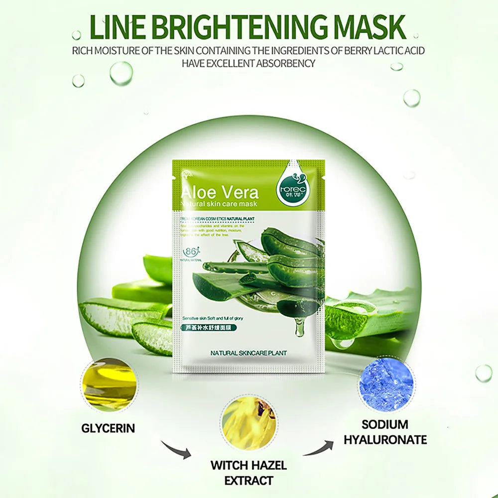 LAIKOU Aloe Vera Face Care Set – Cleanse, Hydrate & Balance