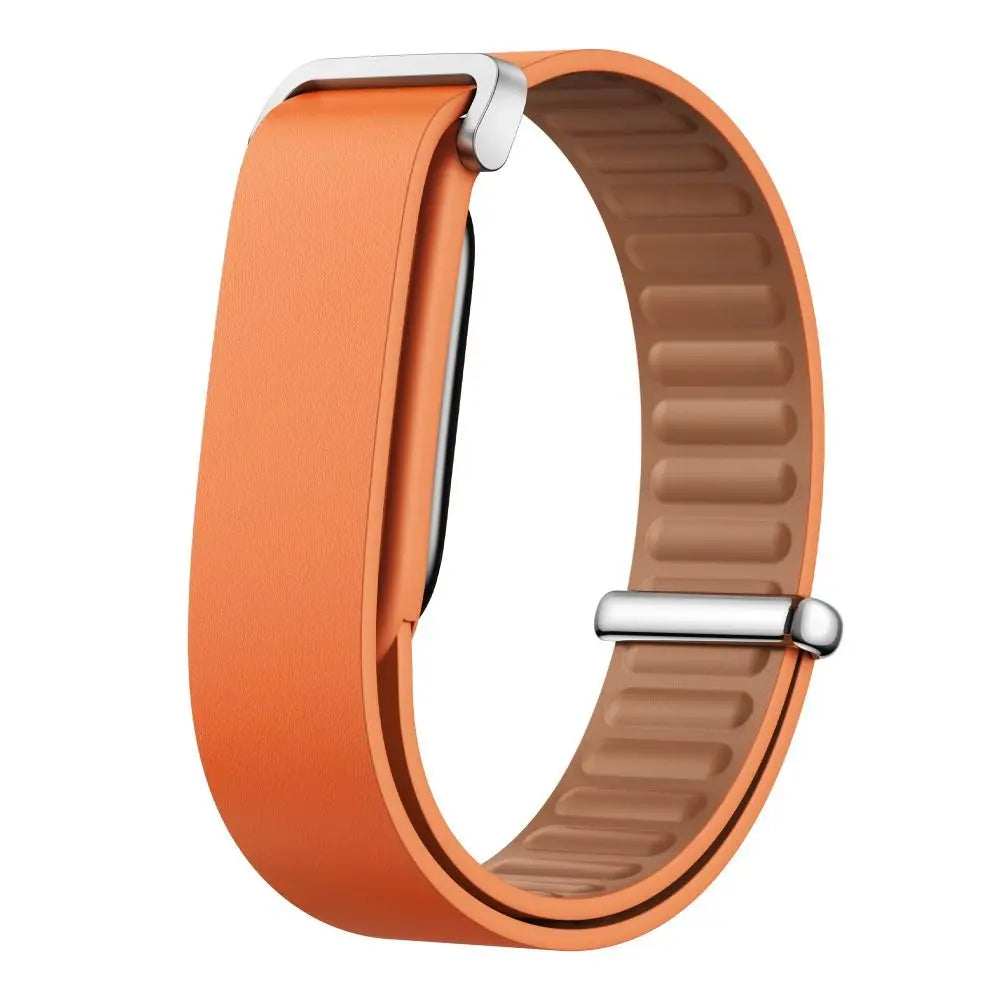 PU Leather Loop Watch Band for Fitbit – Adjustable Sport Strap