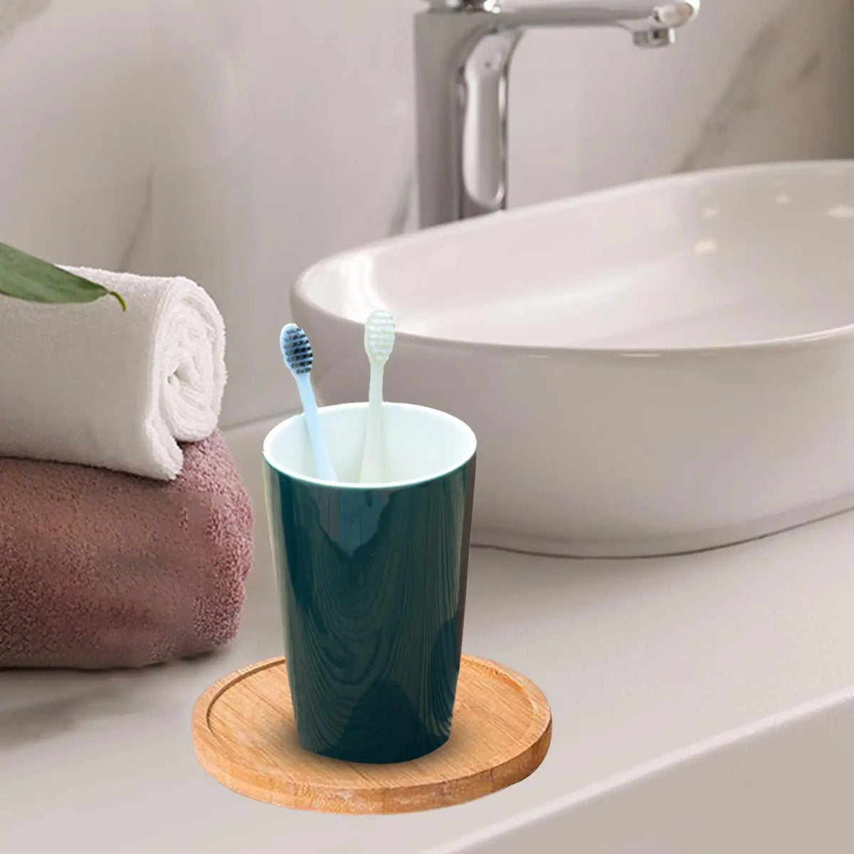 Kesoto Bamboo Serving Tray – Snack, Food & Appetizer Platter