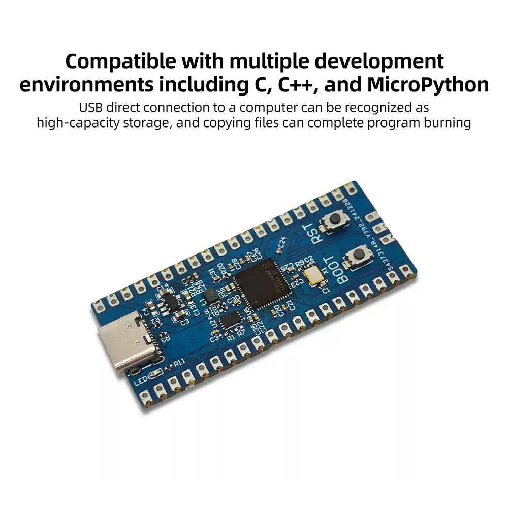 RP2350A Microcontroller Dev Board – Type-C & USB-A Variants