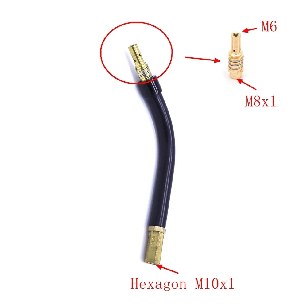 MB15 15AK Flexible Swan Neck MIG MAG CO2 Welding Torch