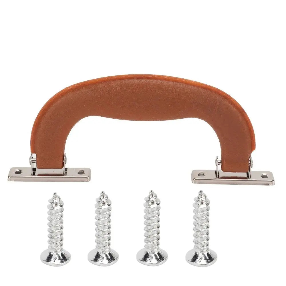 Vintage Trunk Luggage Handles 5-Set | Retro Replacement Pulls