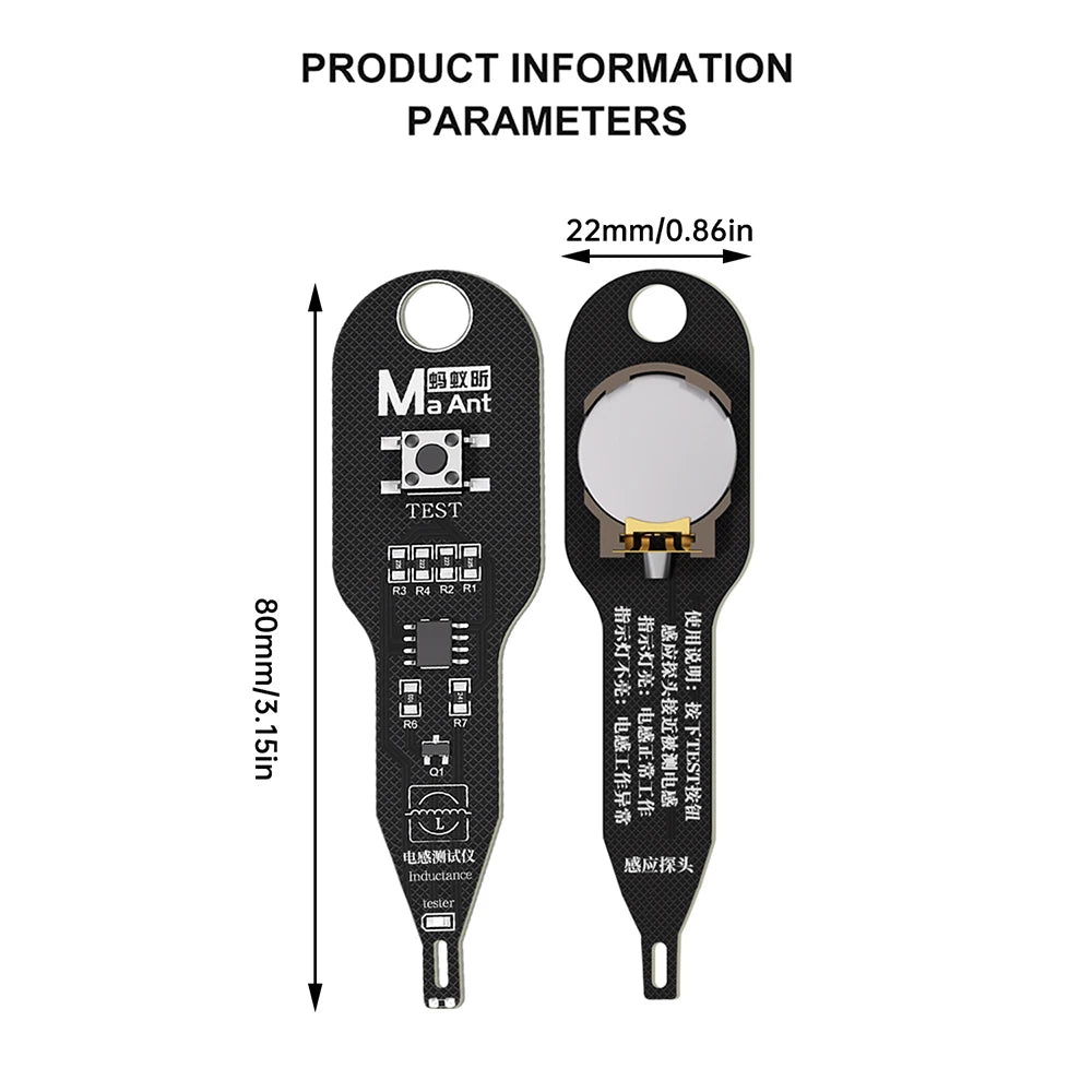 Inductance Tester – Motherboard Coil & Inductor Fault Detector