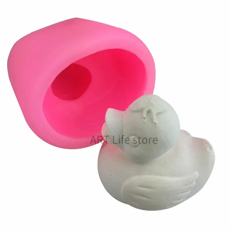 Duck Silicone Mold – Candle, Soap, Chocolate & Resin DIY