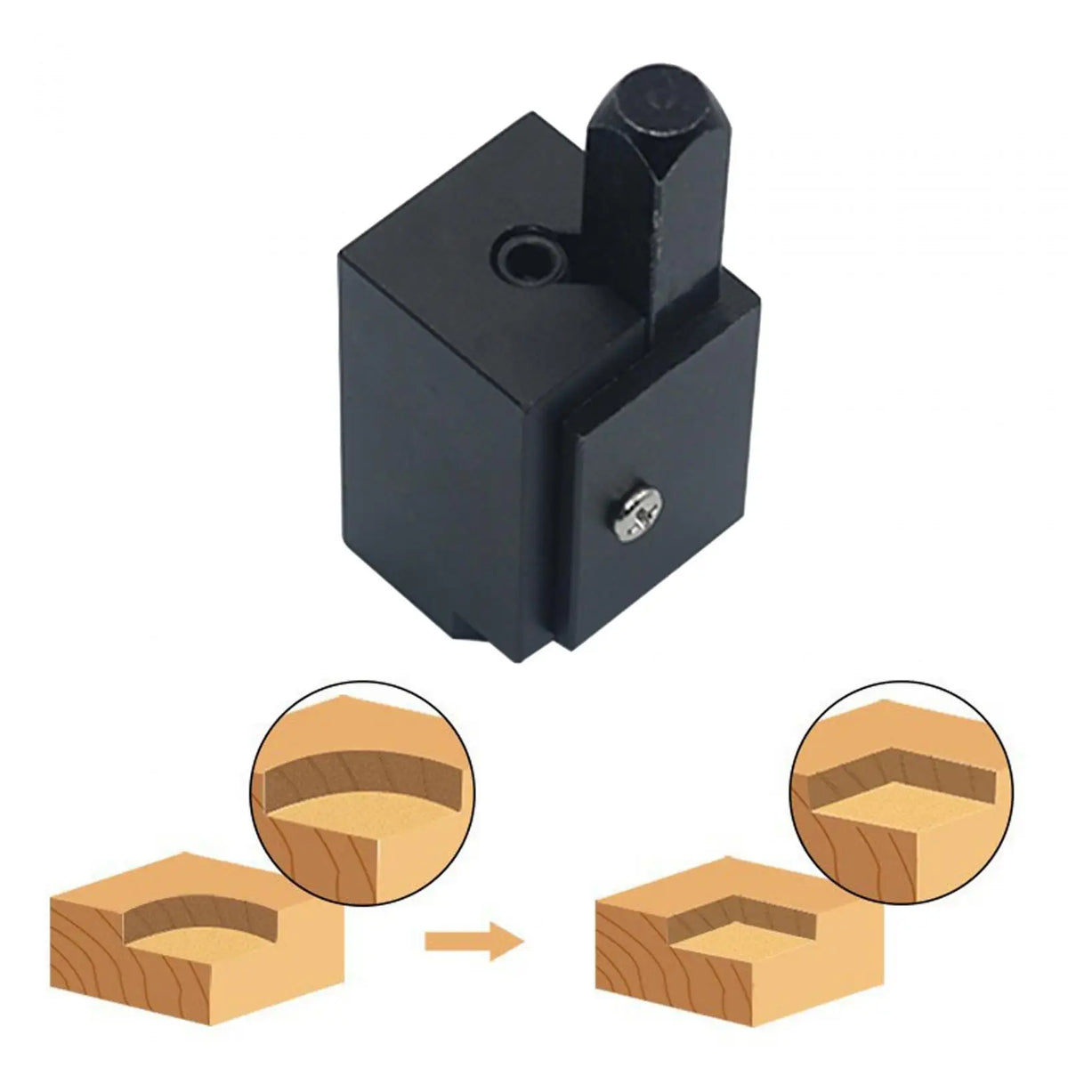 Metal Corner Chisel – Right Angle Mortise & Hinge Tool