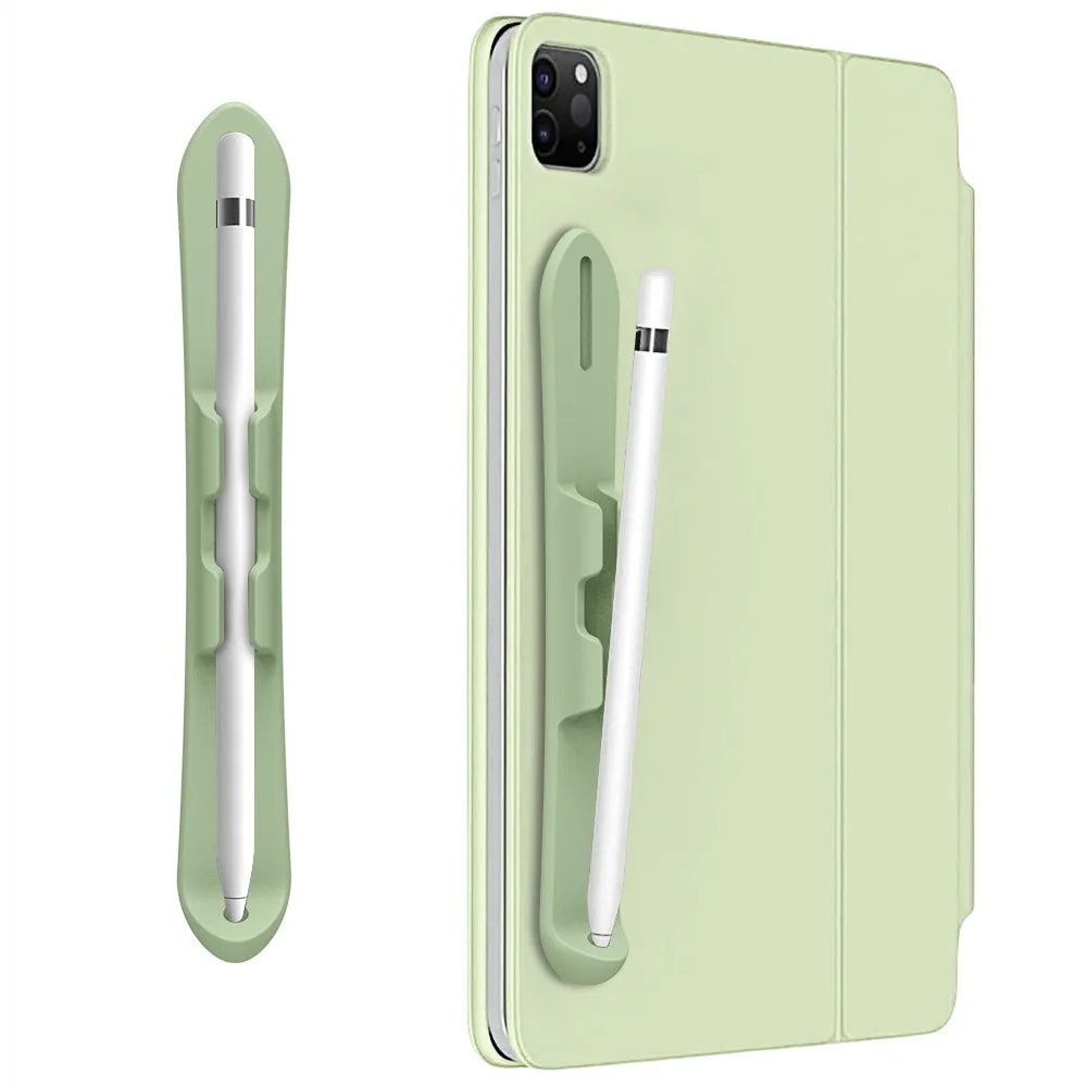Silicone Self-Adhesive Pen Holder Clip for Tablet Stylus