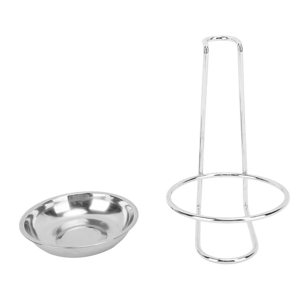 Stainless Steel Vertical Spoon Rest & Ladle Holder | 4.3"
