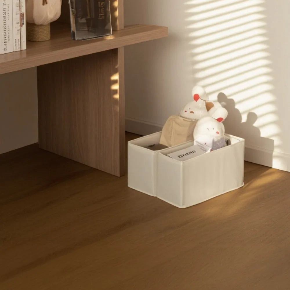 Foldable Fabric Storage Box with Handles – Washable Organizer