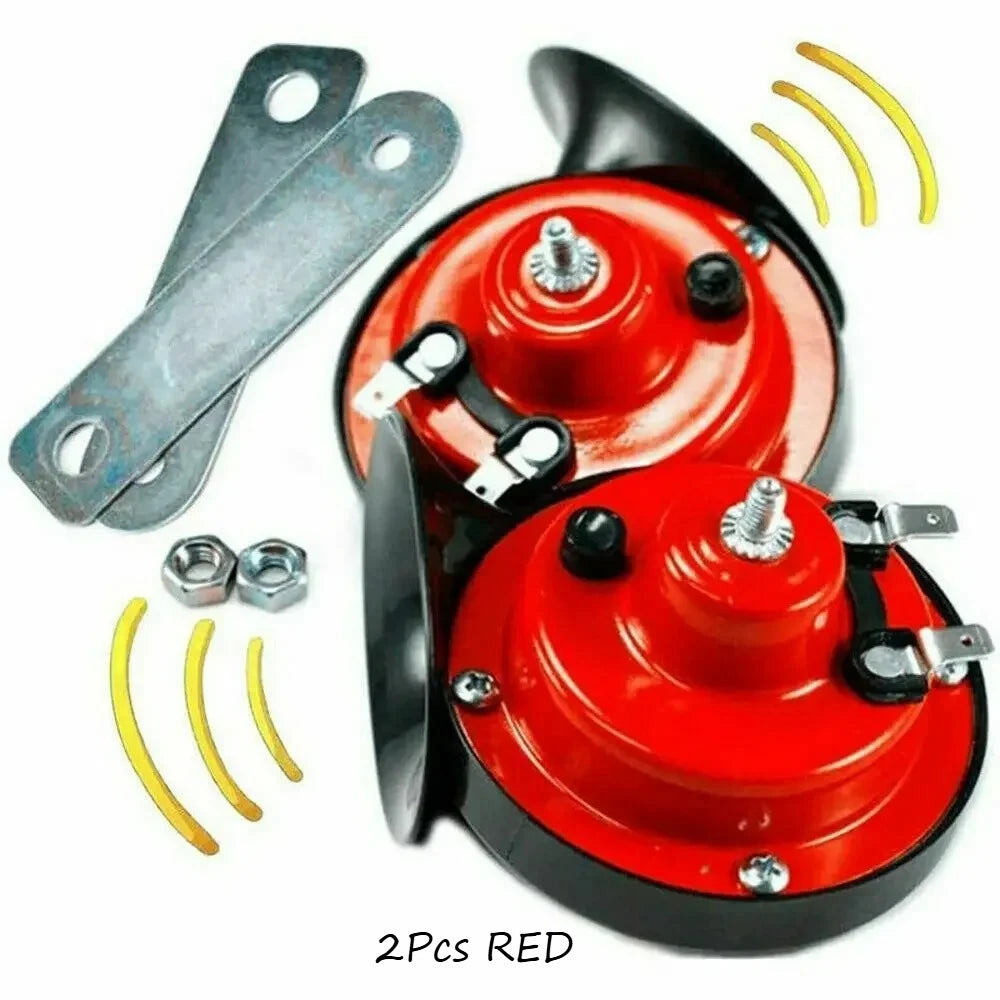 KKJOY 12V Snail Air Horn 300dB – Car, Truck & Motorcycle