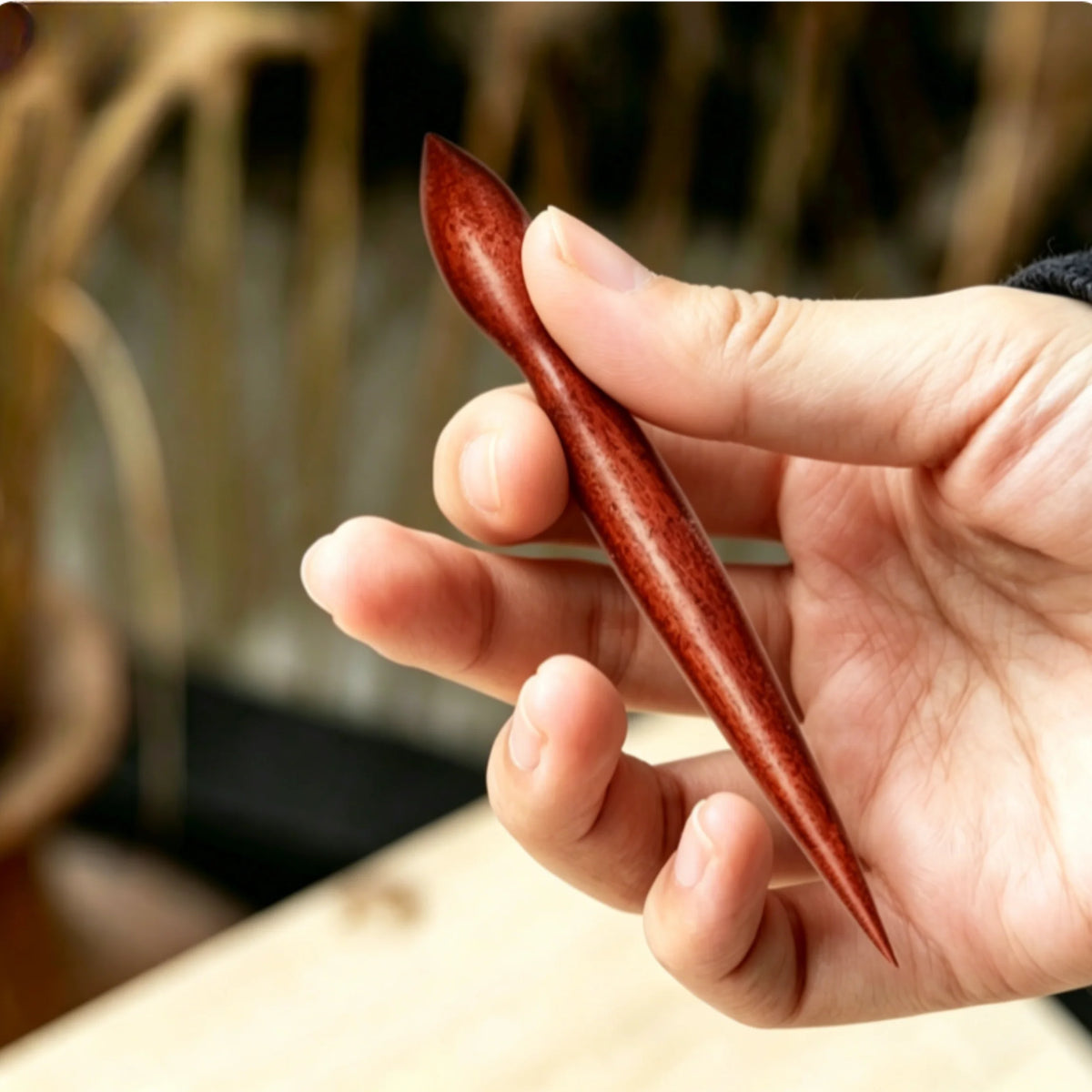 Wooden Pottery Clay Shaping & Carving Tool | Hardwood