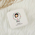 Personalized Jewelry Box Custom Name | Travel Jewellery Case