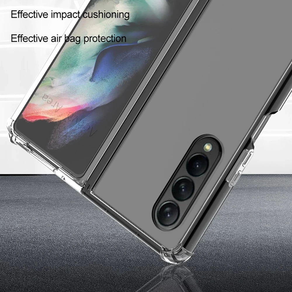 Clear Hard PC Full Cover Case – Samsung Galaxy Z Fold 2/3/4/5