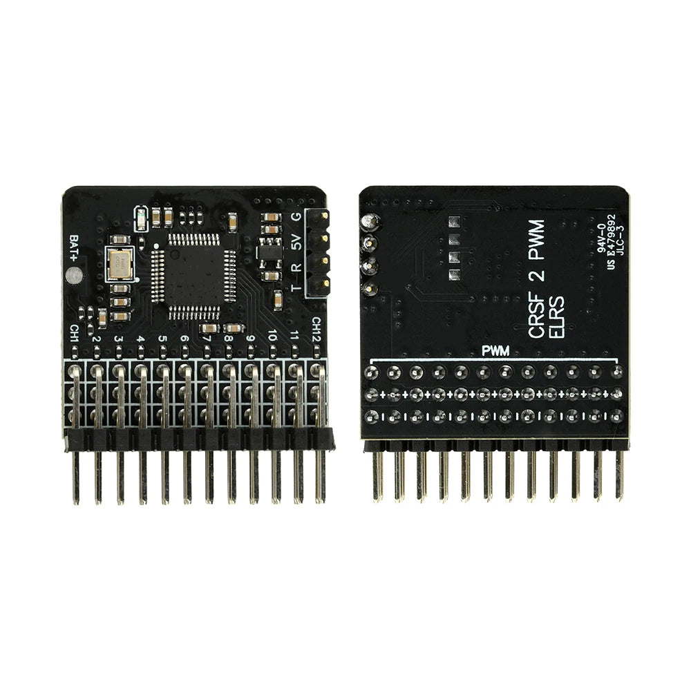 12-Channel CRSF to PWM Adapter Board – DC5V ELRS RC Module