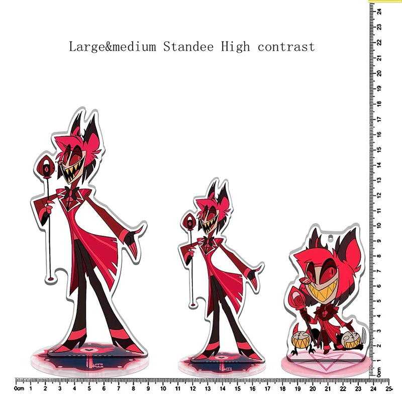 Hazbin Hotel Acrylic Standee & Keychain | Anime Desk Decor