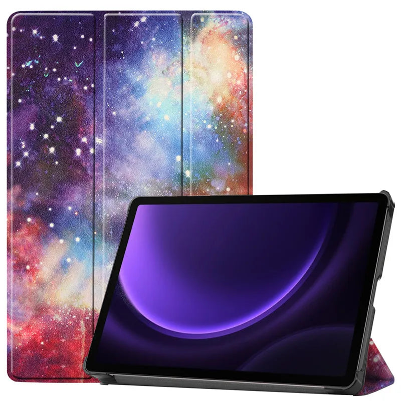 Samsung Galaxy Tab S9 FE 10.9" Tri-Fold PU Leather Smart Case
