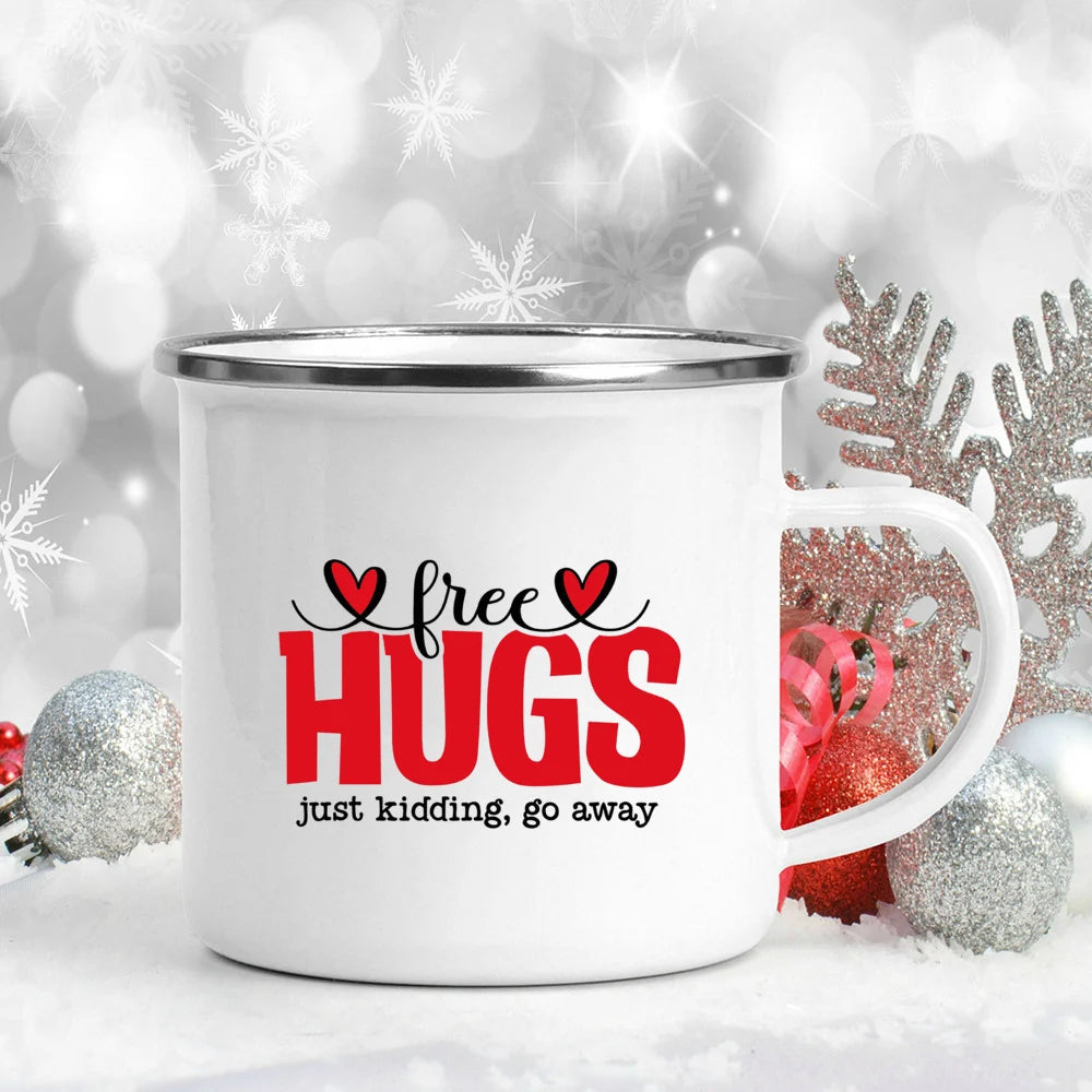 "You Make Me Melt" Enamel Mug – Valentine's Day Gift