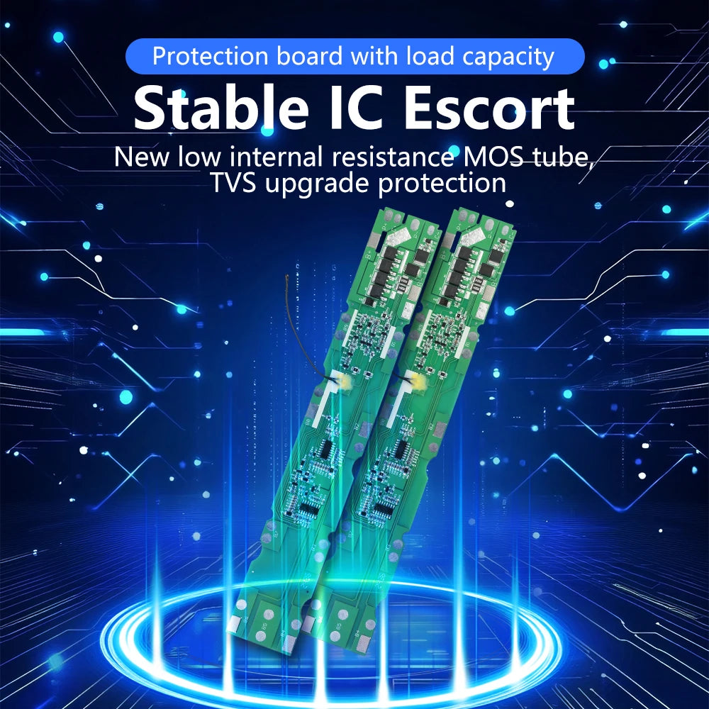 10S 36V 15A Li-ion Battery Protection Board with NTC