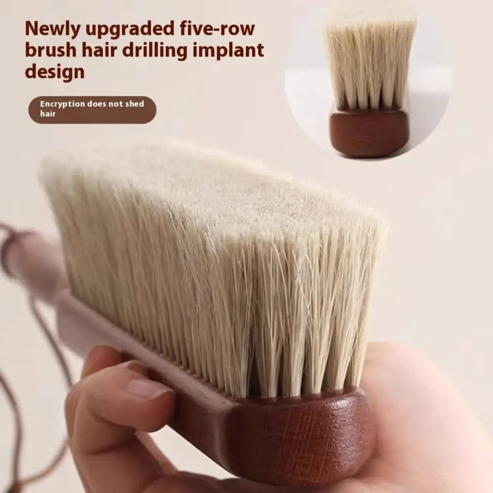Soft Bristle Beech Wood Bed & Sofa Brush – Long Handle