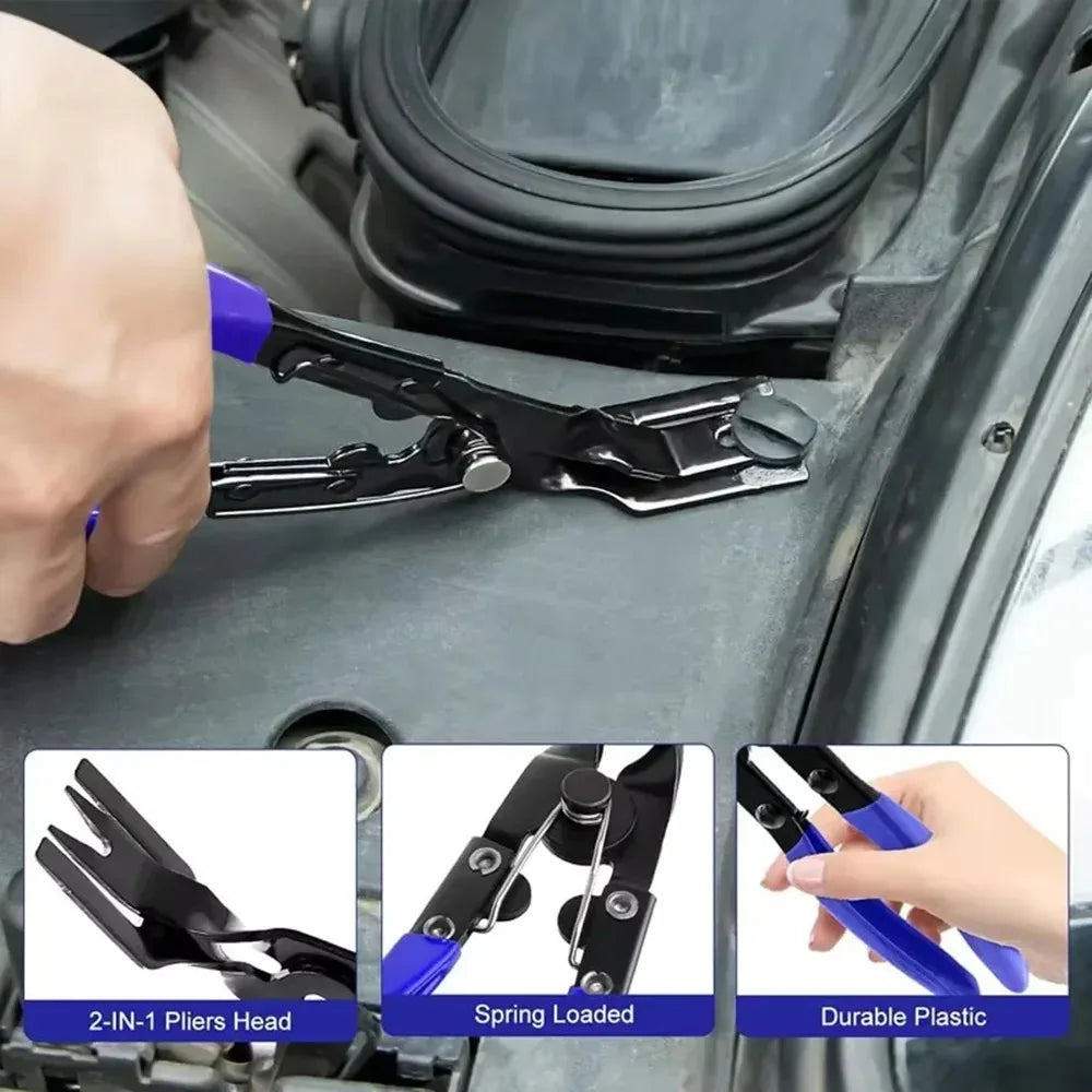 KKJOY Spring-Loaded Auto Clip Extractor & Trim Removal Pliers