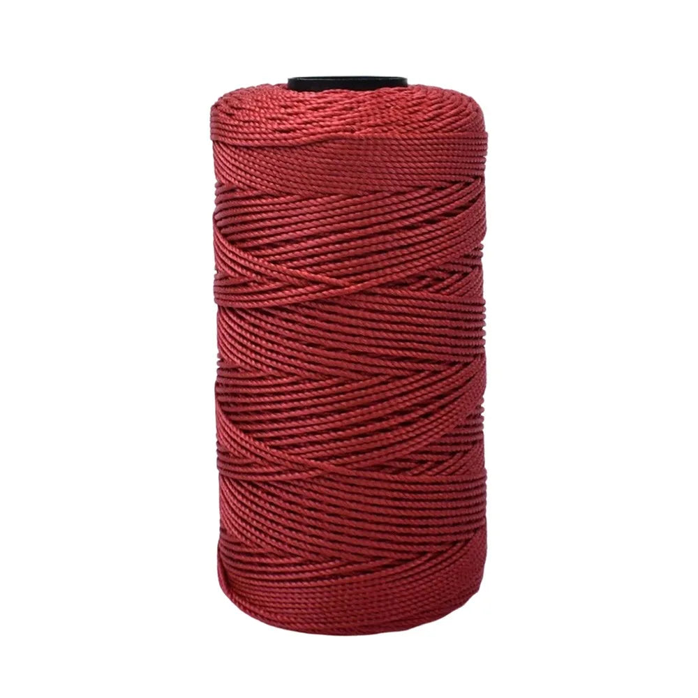 1.5mm Ice Cotton Silk Yarn 200m – Colored DIY Craft Thread