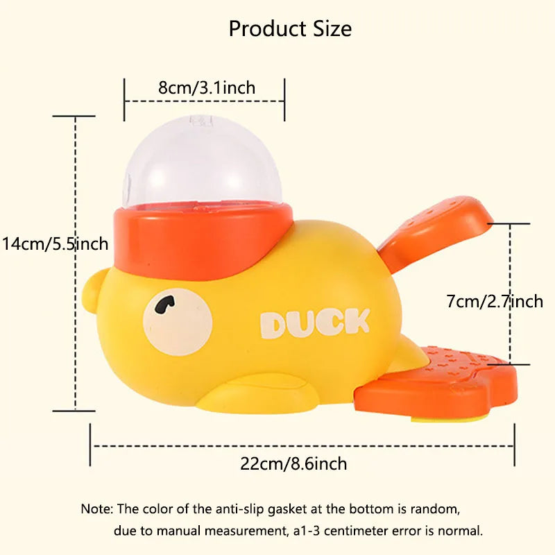 Duck Interactive Pet Treat Dispenser – Puzzle Slow Feeder Toy
