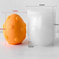 3D Daisy Easter Egg Silicone Mold | DIY Candle & Plaster